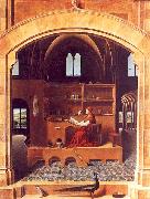 Antonello da Messina Saint Jerome in his Study oil painting artist